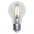 LED-A60-12W/3000K/E27/CL PLS02WH Лампа светодиодная. Форма `A`, прозрачная. Серия Sky. Теплый белый свет (3000K). Картон. ТМ Uniel.