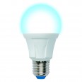 LED-A60 16W/6500K/E27/FR PLP01WH Лампа светодиодная. Форма «А», матовая. Серия Яркая. Дневной свет (6500K). Картон. ТМ Uniel.