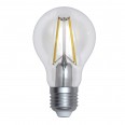 LED-A60-10W/3000K/E27/CL/DIM GLA01TR Лампа светодиодная диммируемая. Форма `А`, прозрачная. Серия Air. Теплый белый свет (3000K). Картон. ТМ Uniel.