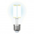 LED-A70-23W/4000K/E27/CL PLS02WH Лампа светодиодная. Форма `A`, прозрачная. Серия Sky. Белый свет (4000K). Картон. ТМ Uniel.
