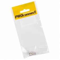 Разъем антенный на кабель, штекер F для кабеля RG-6, (1шт.) (пакет) PROconnect