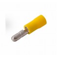 Разъем штекерный изолированный штекер 5 мм 4-6 мм2 (РШи-п 6.0-5) желтый REXANT