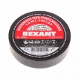 Изолента ПВХ профессиональная REXANT 0.18 х 19 мм х 20 м, черная, упаковка 10 роликов