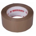 Скотч упаковочный 48 мм х 50 мкм, коричневый (рулон 150 м) REXANT