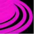 Гибкий Неон LED 360 (круглый) - розовый, бухта 50м