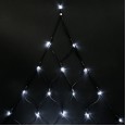 Гирлянда `Сеть` 2х2х1.5м, свечение с динамикой, черный ПВХ, 136 LED, 230 В, цвет: Белый