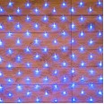Гирлянда `Сеть` 1,5х1,5м, прозрачный ПВХ, 150 LED Синие