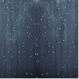 Гирлянда `Светодиодный Дождь` 2x0,8м, прозрачный провод, 230 В, диоды Белые, 160 LED