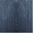 Гирлянда `Светодиодный Дождь` 2х6м, постоянное свечение, прозрачный провод, 230 В, диоды БЕЛЫЕ, 1140 LED