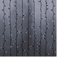 Гирлянда `Светодиодный Дождь` 2х6м, эффект водопада, черный провод, 230 В, диоды БЕЛЫЕ, 1500 LED