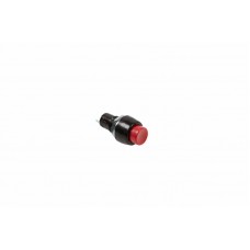 Выключатель-кнопка 250V 1А (2с) (ON)-OFF Б/Фикс красная Micro REXANT