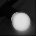 Лампа шар e27 5 LED d45мм - белая