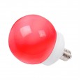 Лампа шар e27 12 LED d100мм красная