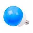 Лампа шар e27 12 LED d100мм синяя