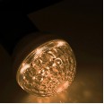 Лампа шар e27 10 LED d50мм теплая белая 24В (постоянное напряжение)
