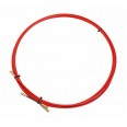 Протяжка кабельная REXANT (мини УЗК в бухте), стеклопруток, d=3,5 мм 5 м, красная