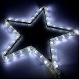Фигура световая `Звездочка LED` цвет белый, размер 30*28 см NEON-NIGHT