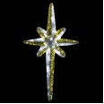 Фигура `Звезда 8-ми конечная`, LED подсветка высота 180см, бело-золотая NEON-NIGHT