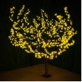 Светодиодное дерево `Сакура` высота 1,5м, диаметр кроны 1,8м, желтые светодиоды, IP 54, понижающий трансформатор в комплекте, NEON-NIGHT
