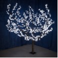 Светодиодное дерево `Сакура`, высота 1,5м, диаметр кроны 1,8м, белые светодиоды, IP 54, понижающий трансформатор в комплекте, NEON-NIGHT