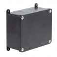 Коробка индустриальная 115х110х46 мм, IP68 с гладкими стенками, черная