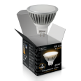 Лампа светодиодная MR16 4W 2700K FROST AC/DC 12V GU5.3 Gauss(50гл)