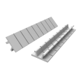 Маркировка клеммного ряда 1-10, ширина 5 мм (уп. 100 шт.) MTU-2.5M110
