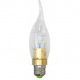 Лампа светодиодная, 6LED(3.5W) 220V E27 6400Kзолото LB-71 Feron