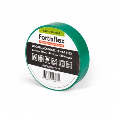 Изолента ПВХ 19х0.15х20 (зел) (Fortisflex)
