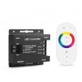 Контроллер для LED ленты RGB 144W 12А с сенсор пульт управл цветом (бе
