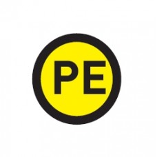 Наклейка ``PE`` (d20мм,) EKF PROxima