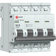 Выключатель нагрузки 4P 16А ВН-63N EKF PROxima
