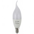 LED BXS-9W-827-E14 Лампы СВЕТОДИОДНЫЕ СТАНДАРТ ЭРА (диод, свеча на ветру, 9Вт, тепл, E14)