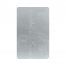 Монтажная панель для цельного навесного шкафа из фибергласа, металл, 600х400 (ВхШ) мм