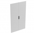 Дверь сплошная двустворчатая для шкафов OptiBox M, ВхШ 2000х800 мм