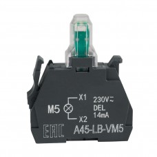 A45-LB-VM5 Световой блок желтый 230-240VAC ZBVM5