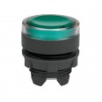 A5-PL-3 Головка кнопки с подсветкой зеленая пластик ZB5AW333