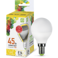 Лампа LED-ШАР 5.0W/3000К 220В Е14 400Лм ASD