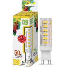Лампа светодиодная LED-JCD-standard 5.0W 160-260В G9 3000К 400Лм ASD