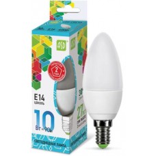 Лампа светодиодная LED-СВЕЧА-standard 10Вт 230В Е14 4000К 900Лм ASD