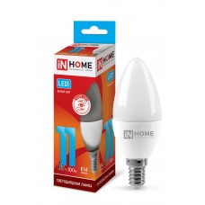 Лампа светодиодная LED-СВЕЧА-VC 11Вт 230В Е14 4000К 820Лм IN HOME