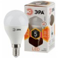 LED P45-5W-827-E14 Лампы СВЕТОДИОДНЫЕ СТАНДАРТ ЭРА (диод, шар, 5Вт, тепл, E14)