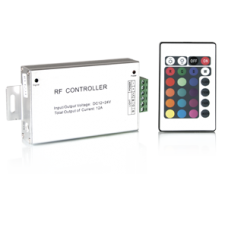 Контроллер для светодиодной ленты RGB 144W 12А с пультом управления цветом Gauss