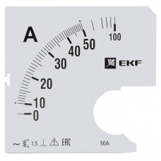 Шкала сменная для A961 50/5А-1,5 EKF PROxima