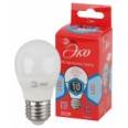 ECO LED P45-10W-840-E27 Лампы СВЕТОДИОДНЫЕ ЭКО ЭРА (диод, шар, 10Вт, нейтр, E27)