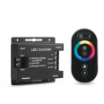 Контроллер для LED ленты RGB 144W 12А с сенc пульт управл цветом (черн