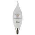 LED BXS-7W-827-E14-Clear Лампы СВЕТОДИОДНЫЕ СТАНДАРТ ЭРА (диод,свеча на ветру,7Вт,тепл,E14)