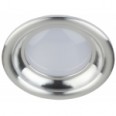 KL LED 17-5 SL Точечные светильники ЭРА светодиодный круглый `тарелка` 5W 4000K, серебро