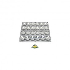 Блок линз 24B70-M120х120 (70гр., 24x LED) (Turlens, -)