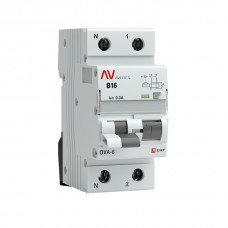 Дифференциальный автомат DVA-6 1P+N 16А (B) 300мА (A) 6кА EKF AVERES